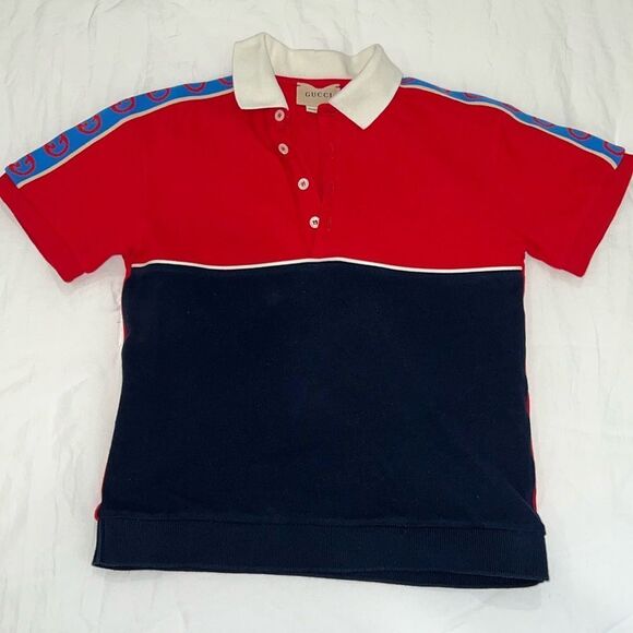 GUCCI LOGO POLO 5Y - Picture 1 of 8